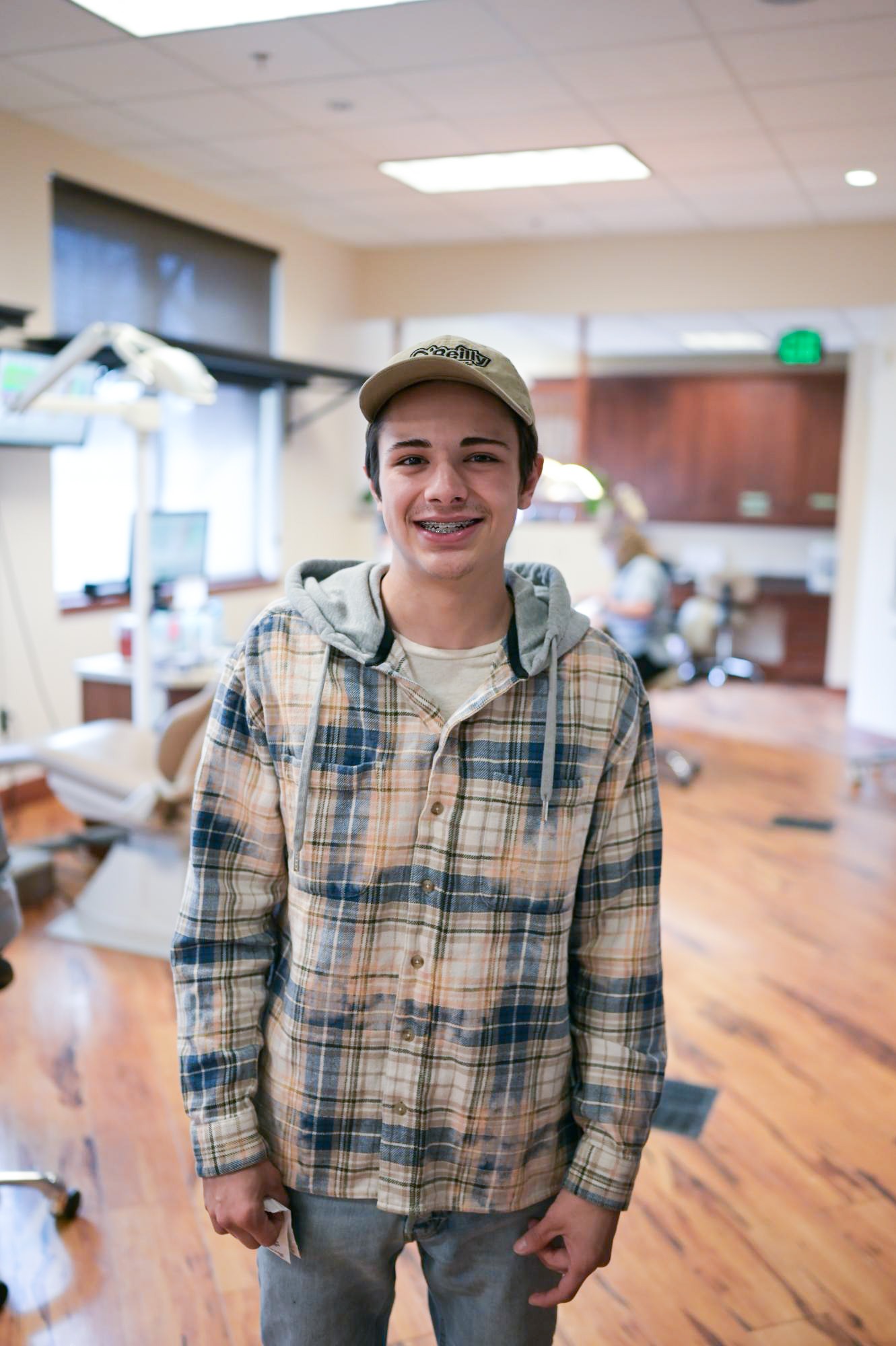 Dr. Timock and patient